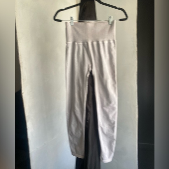 Free People Movement Ribbed Light Gray leggings - Picture 5 of 5